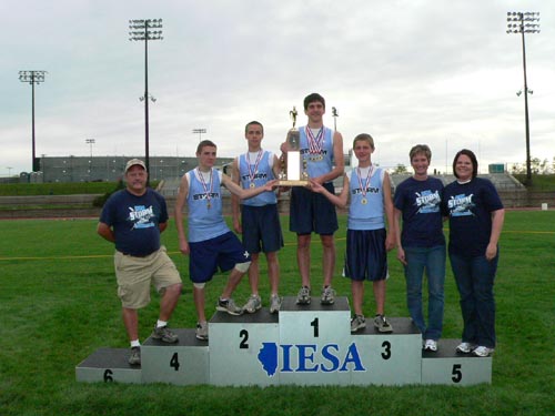 2010 IESA Class 8A  Boys Track & Field Champions