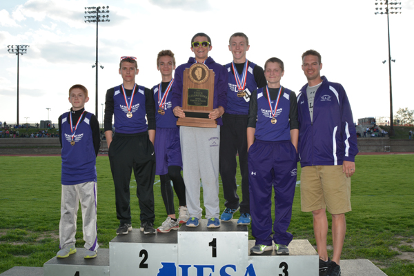 2014 IESA Class 7A  Boys Track & Field Champions