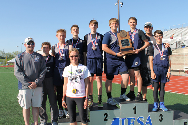 2017 IESA Class 8A  Boys Track & Field Champions