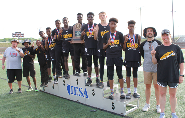 2018 IESA Class 7AA  Boys Track & Field Champions