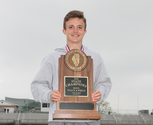 2018 IESA Class 7A  Boys Track & Field Champions