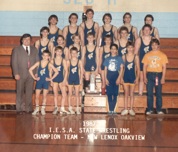 1987 IESA  Boys Wrestling Champions