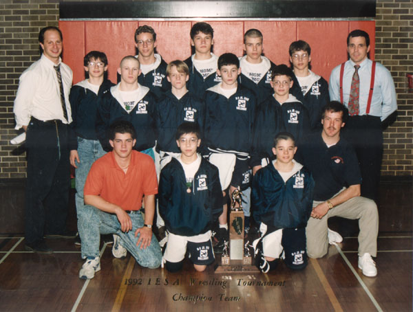 1992 IESA  Boys Wrestling Champions