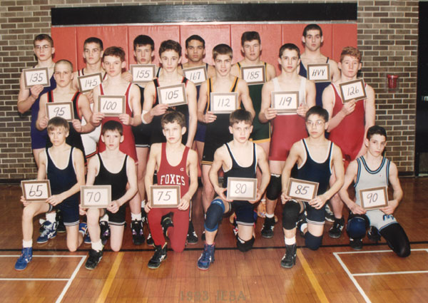 1993 IESA  Boys Wrestling Champions