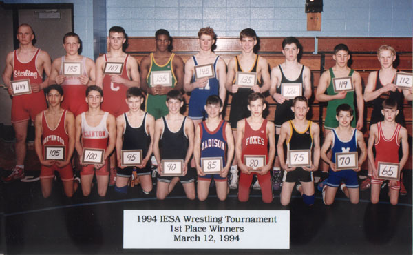 1994 IESA  Boys Wrestling Champions