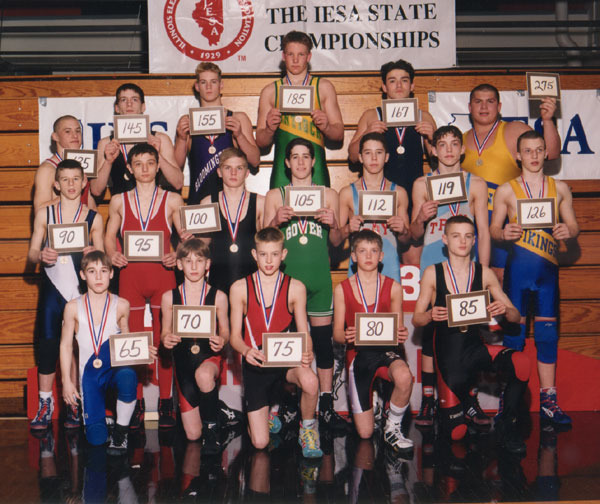 1999 IESA  Boys Wrestling Champions