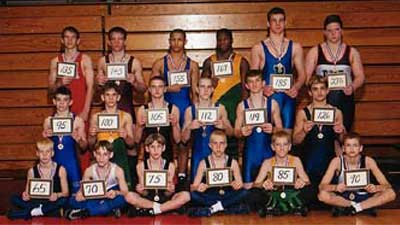 2000 IESA  Boys Wrestling Champions