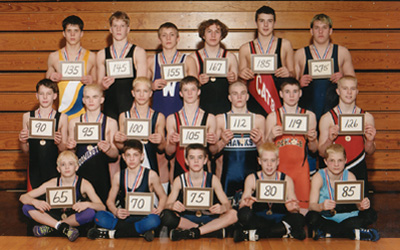 2001 IESA  Boys Wrestling Champions