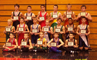 2002 IESA  Boys Wrestling Champions