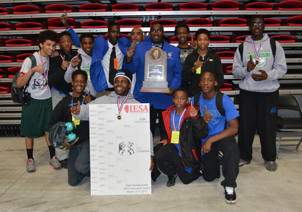 2015 IESA  Boys Wrestling Champions