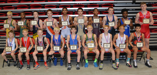 2015 IESA  Boys Wrestling Champions