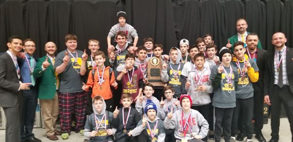 2019 IESA Class AA  Boys Wrestling Champions