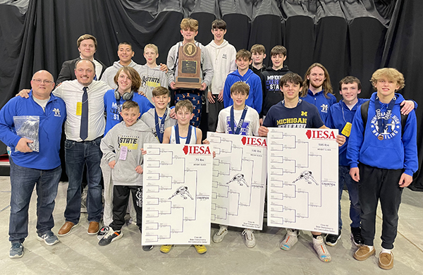 2023 IESA Class AA  Boys Wrestling Champions