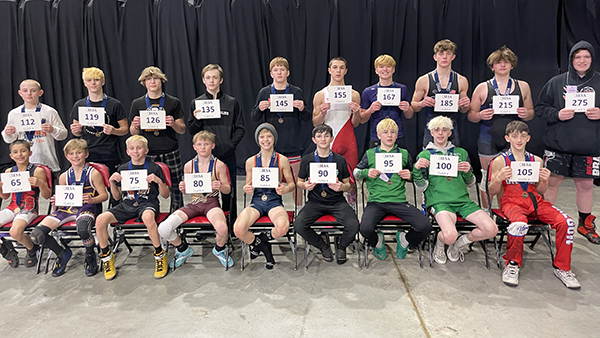 2023 IESA Class A  Boys Wrestling Champions