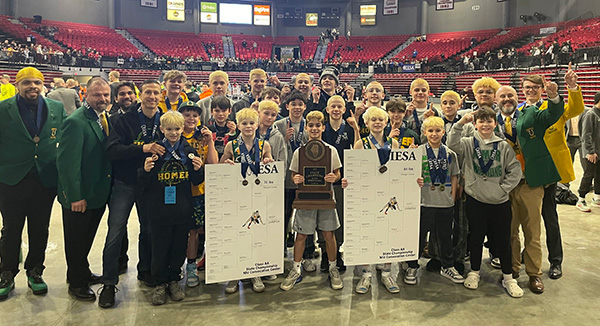 2025 IESA Class AA  Boys Wrestling Champions