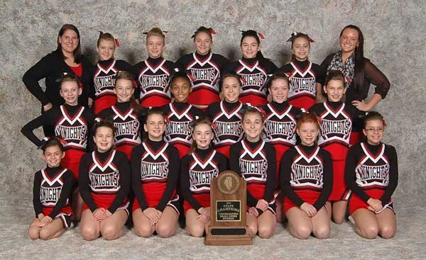 2014 IESA Small Team Cheer Cheerleading Champions