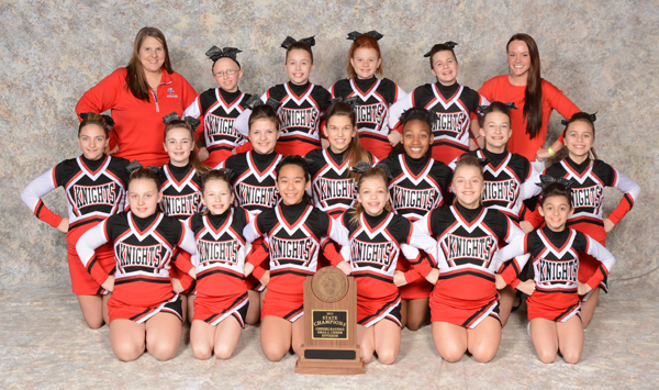 2015 IESA Small Team Cheer Cheerleading Champions