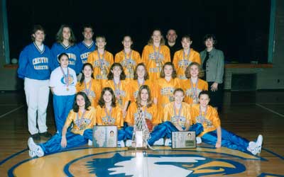 2001 IESA Class 8A  Girls Basketball Champions