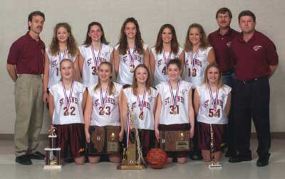 2002 IESA Class 8A  Girls Basketball Champions