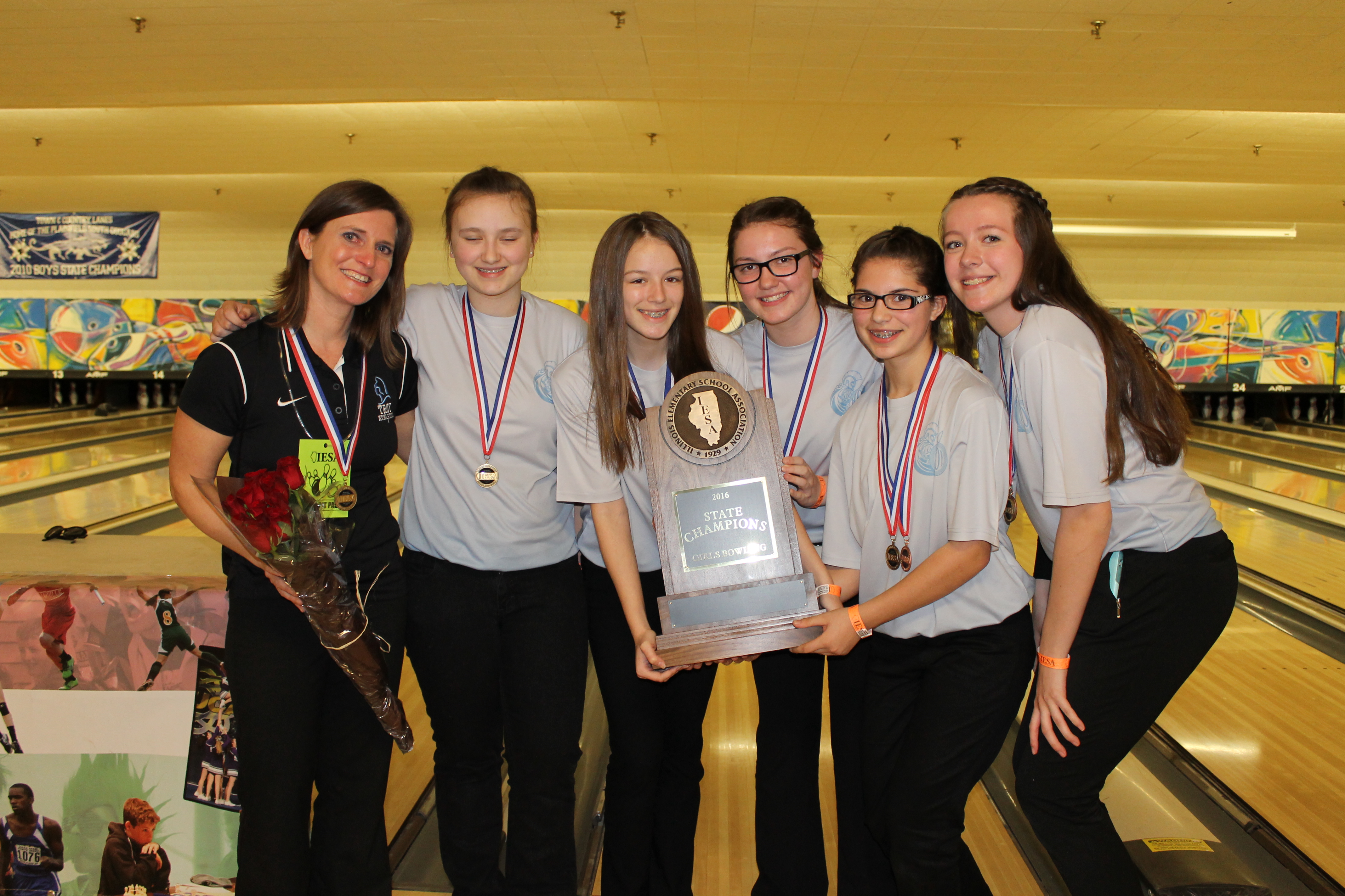2016 IESA  Girls Bowling Champions