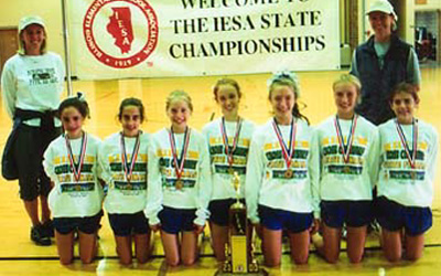 2000 IESA Class A  Girls Cross-Country Champions