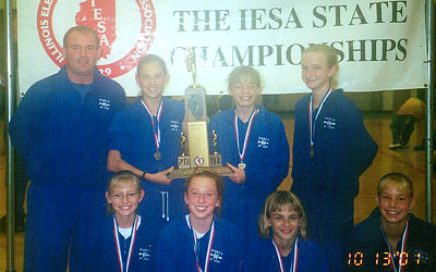 2001 IESA Class A  Girls Cross-Country Champions