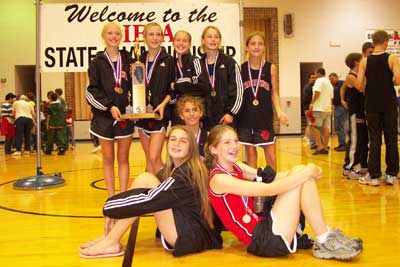 2003 IESA Class AA  Girls Cross-Country Champions