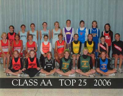 2006 IESA Class AA  Girls Cross-Country Champions