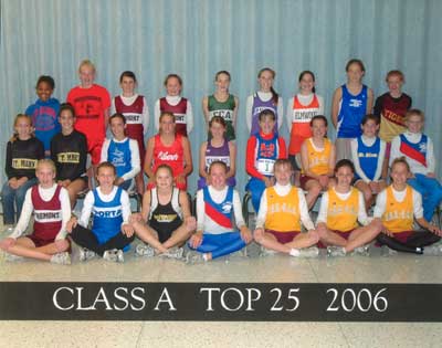 2006 IESA Class A  Girls Cross-Country Champions