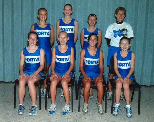 2007 IESA Class A  Girls Cross-Country Champions