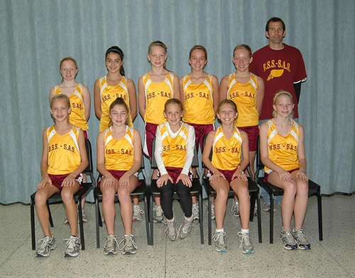 2010 IESA Class A  Girls Cross-Country Champions