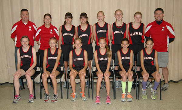 2012 IESA 2A  Girls Cross-Country Champions