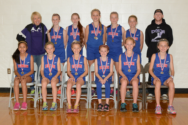 2014 IESA 2A  Girls Cross-Country Champions