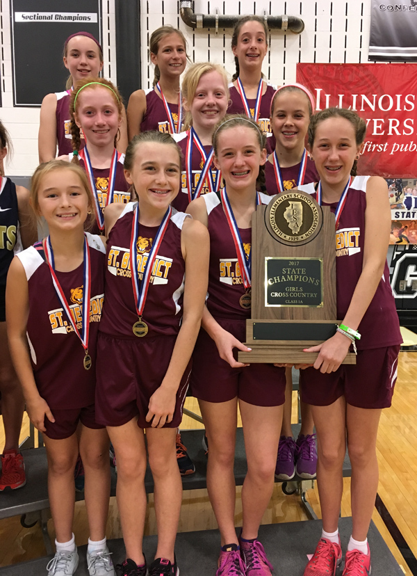 2017 IESA 1A  Girls Cross-Country Champions