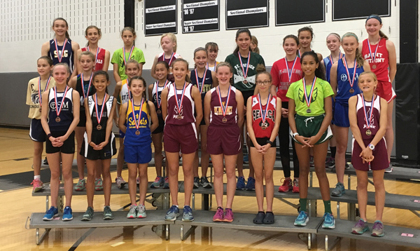 2017 IESA 1A  Girls Cross-Country Champions