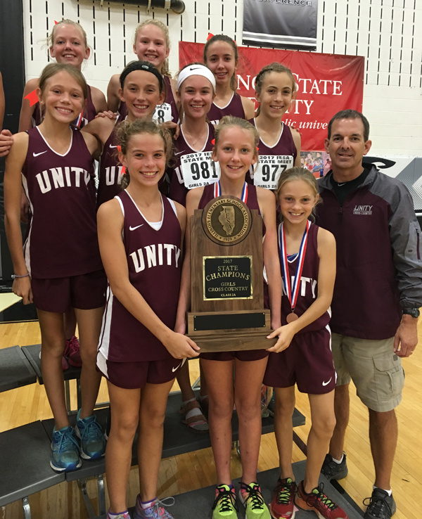 2017 IESA 2A  Girls Cross-Country Champions