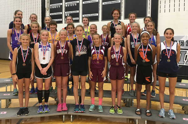 2017 IESA 2A  Girls Cross-Country Champions