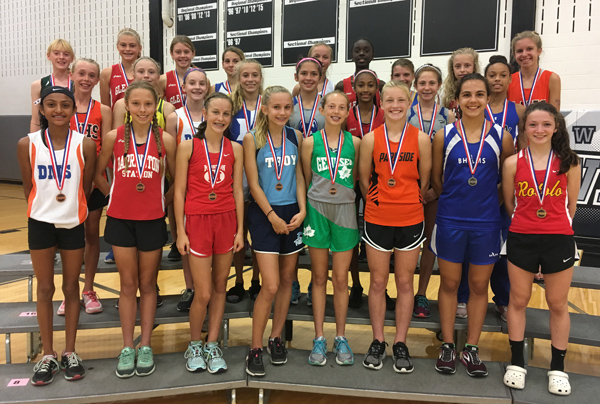 2017 IESA 3A  Girls Cross-Country Champions