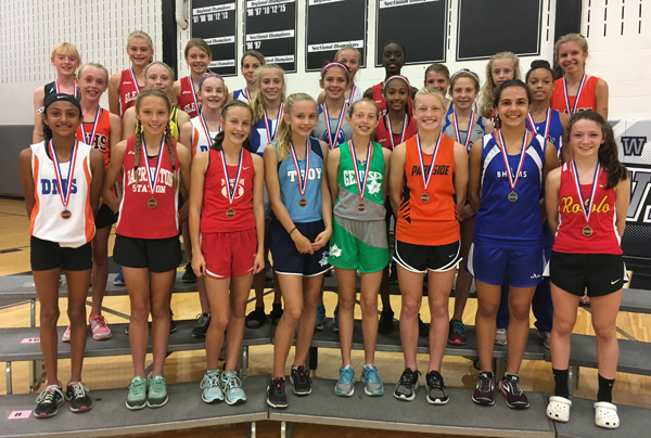 2017 IESA 3A  Girls Cross-Country Champions