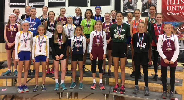 2018 IESA 1A  Girls Cross-Country Champions