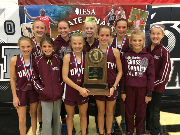 2018 IESA 2A  Girls Cross-Country Champions