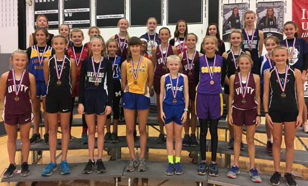 2018 IESA 2A  Girls Cross-Country Champions