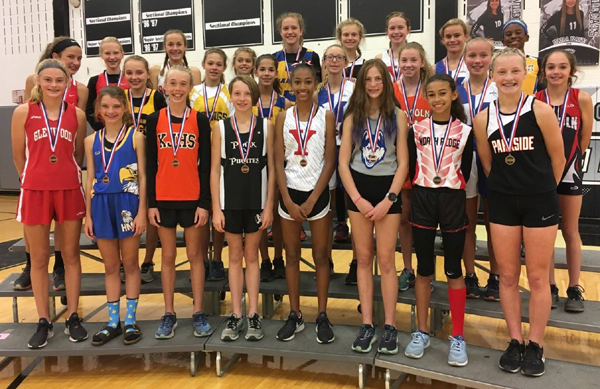 2018 IESA 3A  Girls Cross-Country Champions