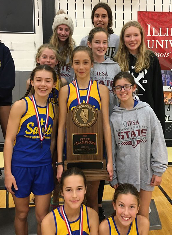 2019 IESA 1A  Girls Cross-Country Champions