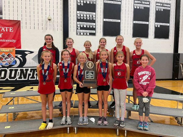 2021 IESA 1A  Girls Cross-Country Champions