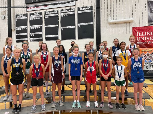 2021 IESA 1A  Girls Cross-Country Champions