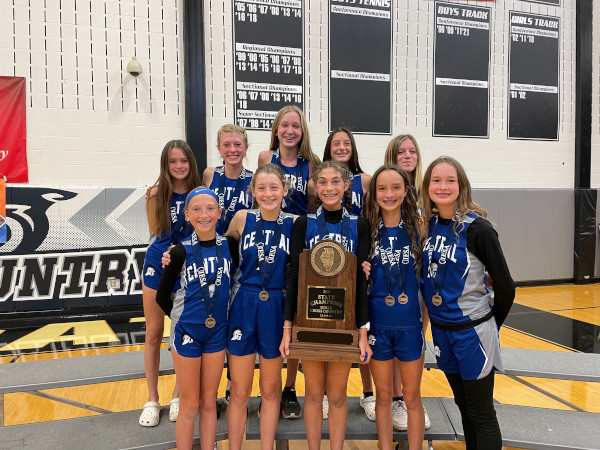 2021 IESA 2A  Girls Cross-Country Champions