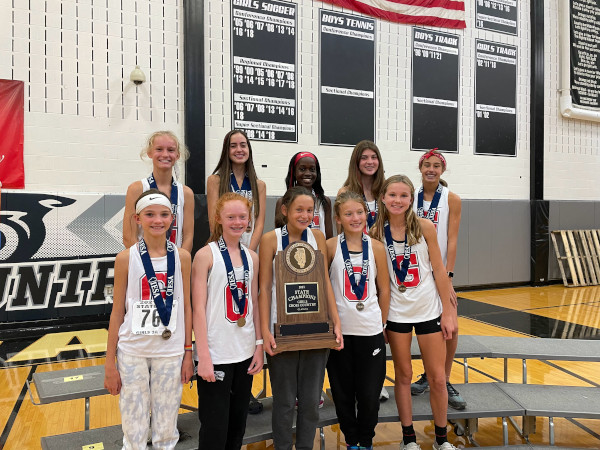 2021 IESA 3A  Girls Cross-Country Champions