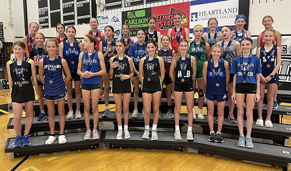 2024 IESA 1A  Girls Cross-Country Champions