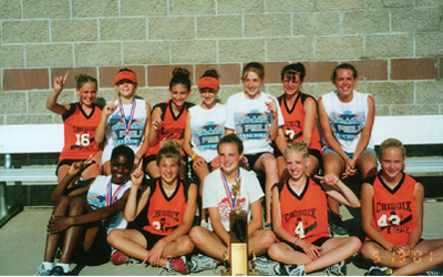 2001 IESA Class 7AA  Girls Track Champions